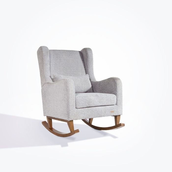 Tutti Bambini Harper Rocking Chair & Footstool - Cloud Grey