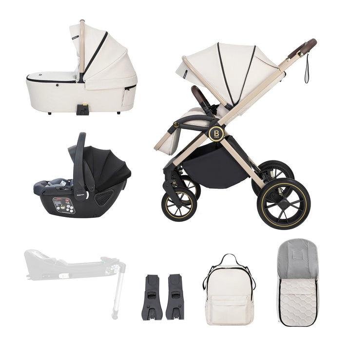 Babymore Kai Travel System Coco Car Seat – Sandstone