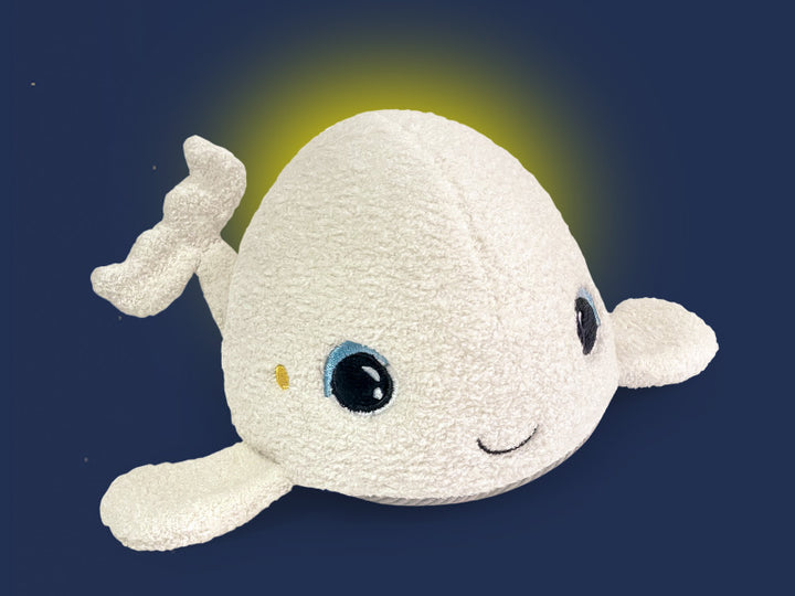 Angelcare Pabobo Sound Soother & Night Light - Beluga Whale