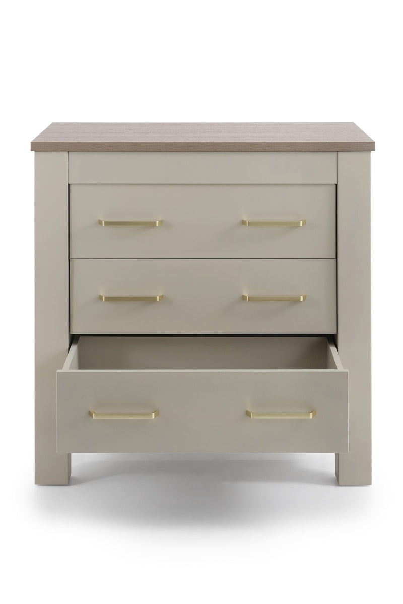 BabyStyle Charnwood Collection Bordeaux 2 Piece Nursery Furniture Set - Oatmeal