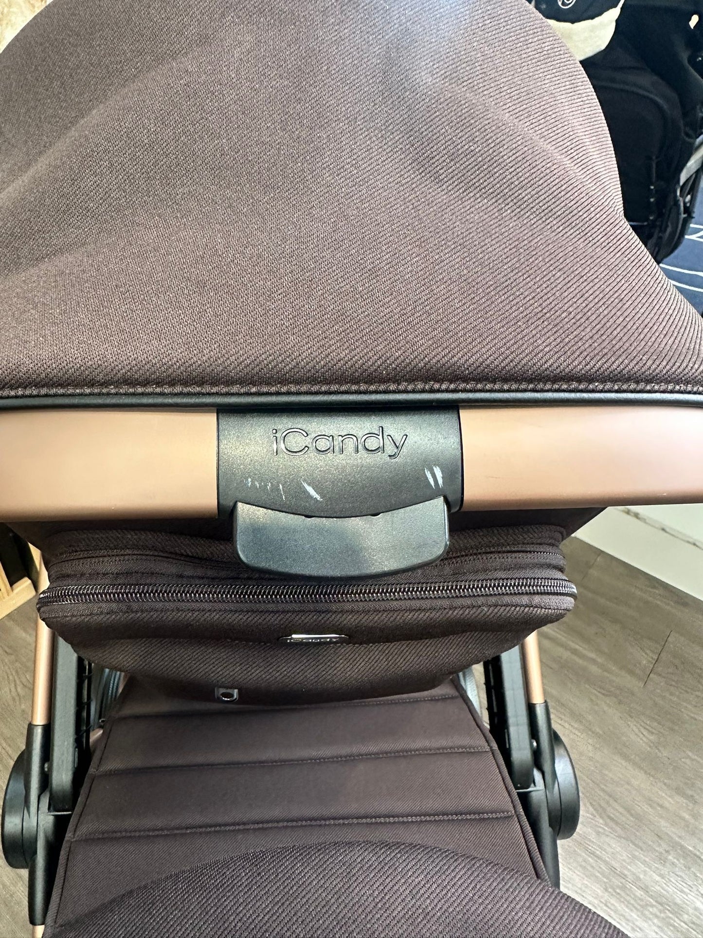 PRE LOVED iCandy Peach 7 Double Travel System - Pecan