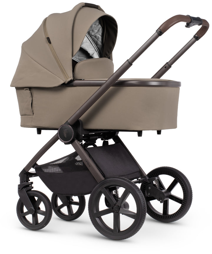 Venicci Tinum Upline SE Cloud T (Cozy Beige) Travel System - Powder