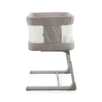 Oyster Drop Side Wiggle Crib Co-Sleeper - Stone