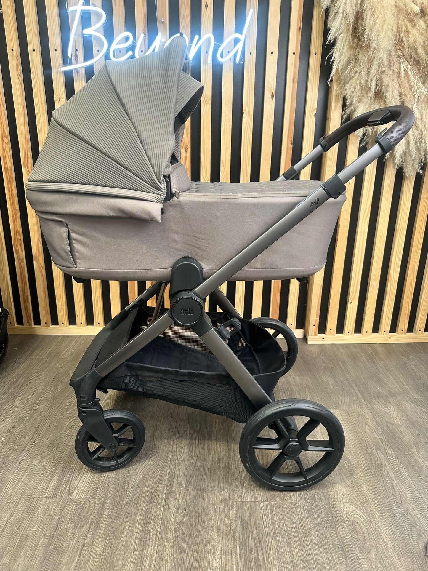 EX DISPLAY Bababing Raffi 4-in-1 Travel System - Minky
