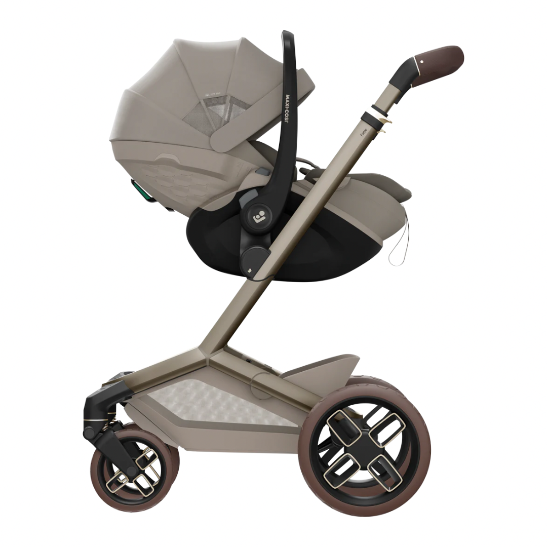 Maxi-Cosi Fame 8 Piece Pebble Slide Pro Premium Travel System Bundle – Sapphire Sand
