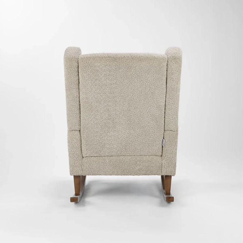 Tutti Bambini Harper Rocking Chair & Footstool - Mushroom