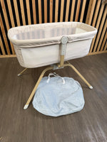 OPEN BOX Babymore Air Motion Gliding Crib w/ Reflux Wedge