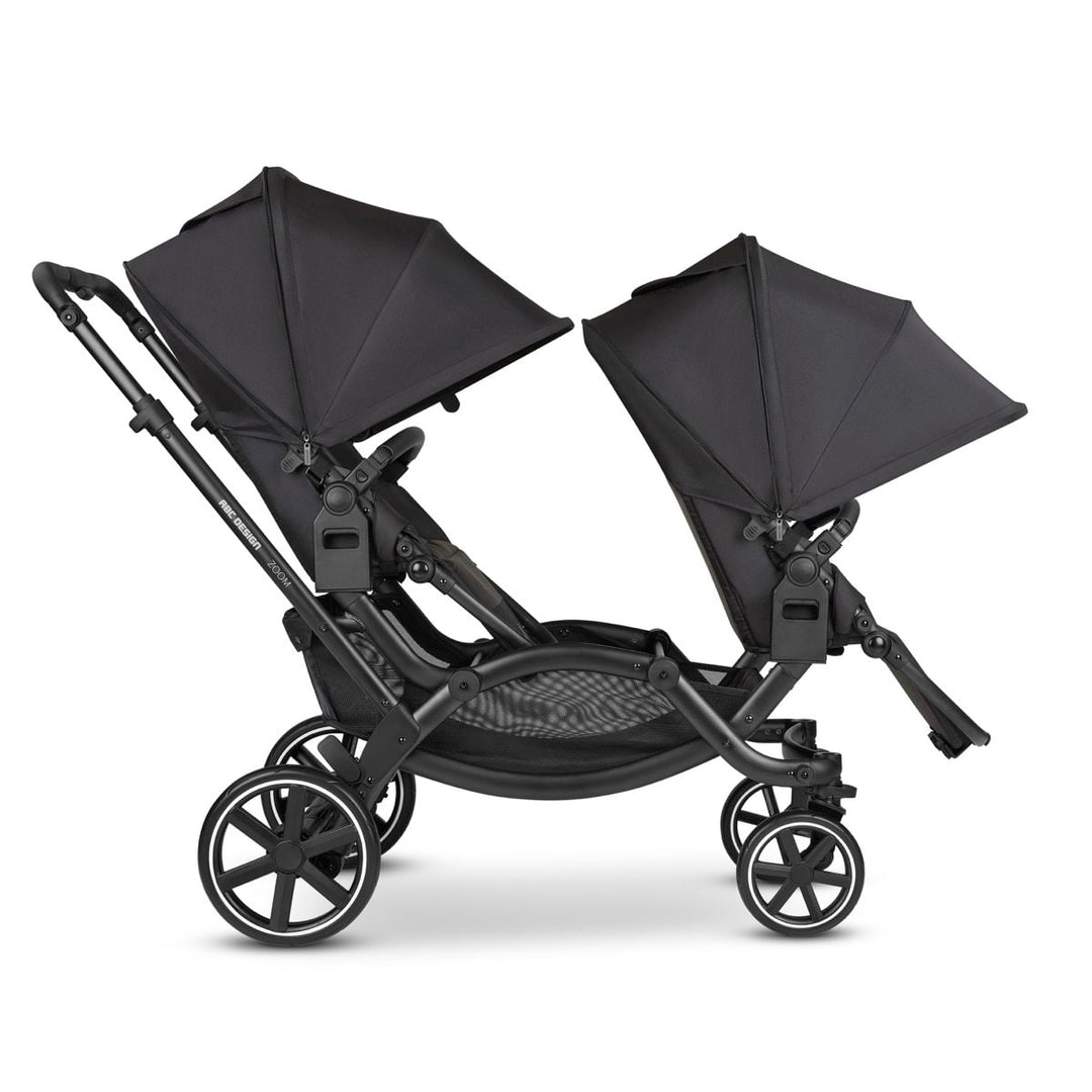 ABC Design Zoom Double Inc 1x Carrycot x2 Seats - Ink (2024)