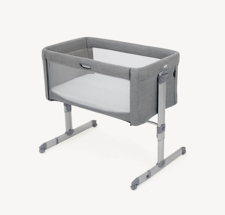 Joie Roomie Bedside Crib - Grey Flannel
