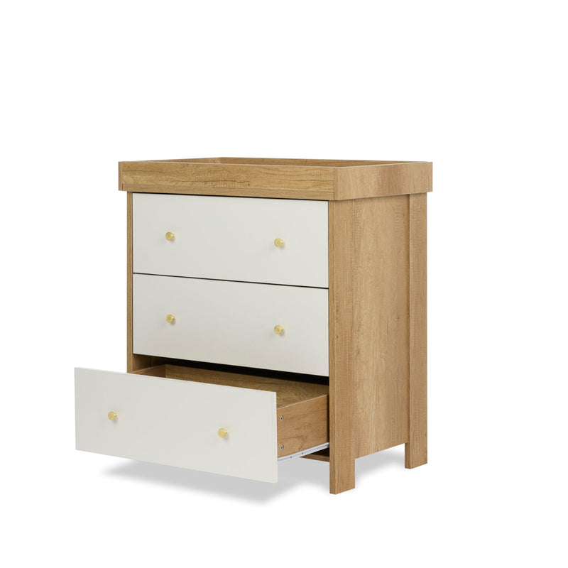 Obaby Nika 3 Piece Set - Oak & White
