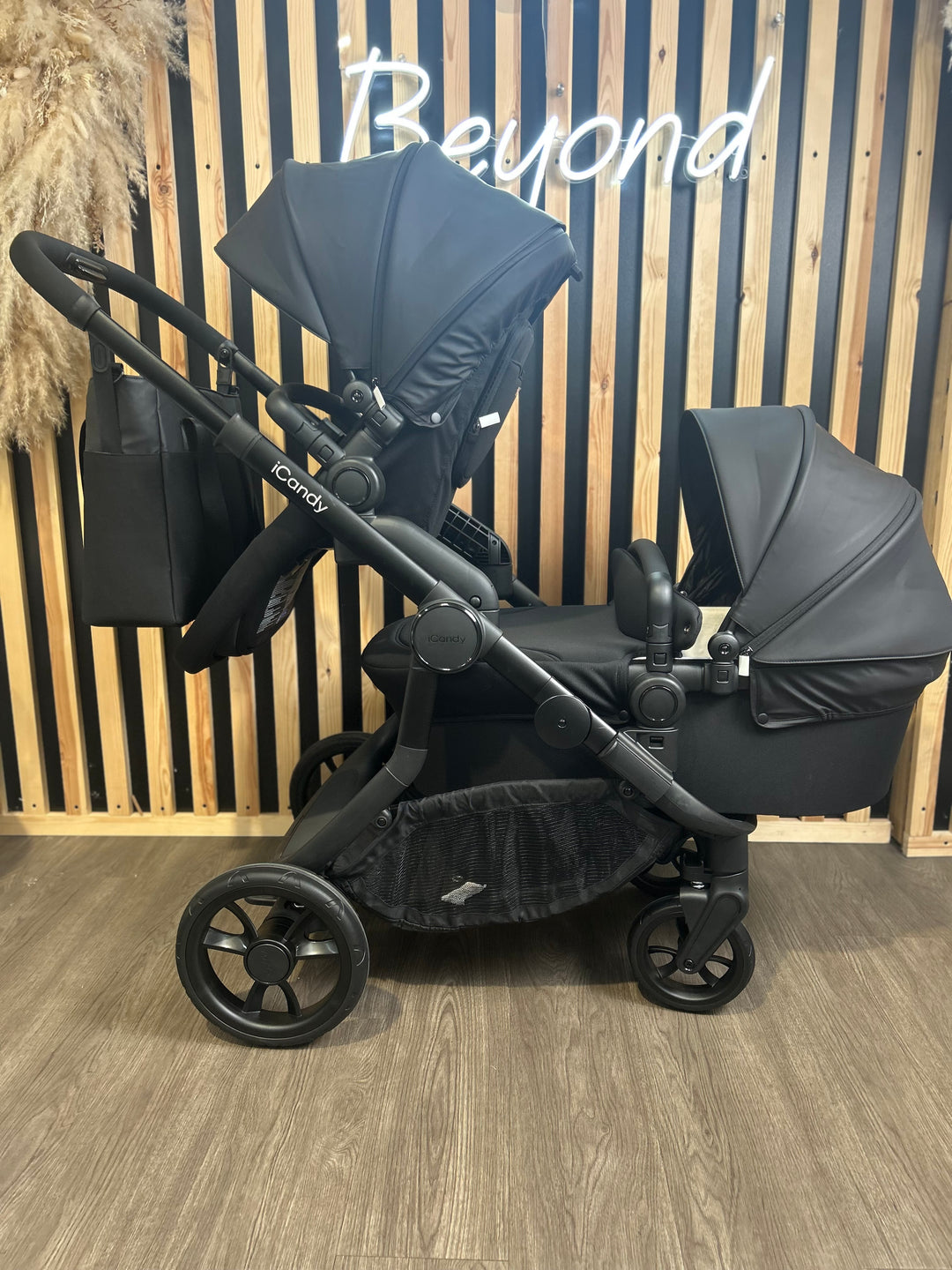 EX DISPLAY iCandy Orange 4 Pushchair Bundle - Fossil