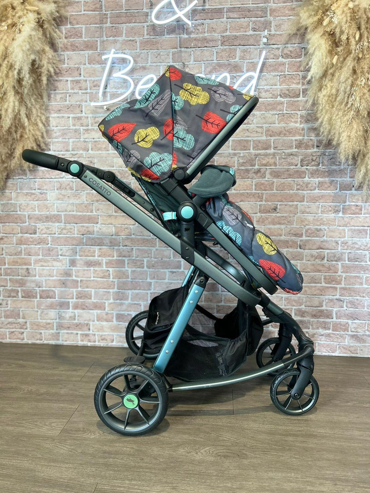 PRE LOVED Cosatto Giggle Quad Pram and Pushchair - Hare Wood