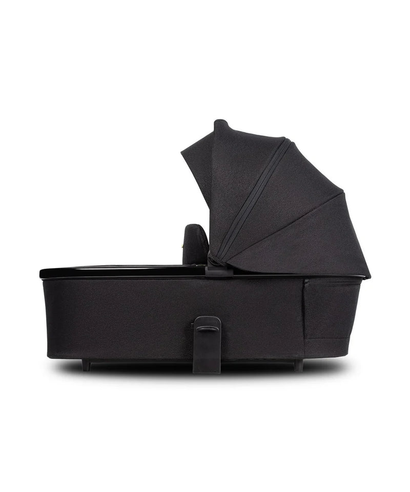 Venicci Upline2 Pushchair, Carrycot + Accessories Travel System Bundle - All Black