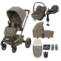 Maxi-Cosi Fame 8 Piece Pebble Slide Pro Premium Travel System Bundle – Oak Truffle
