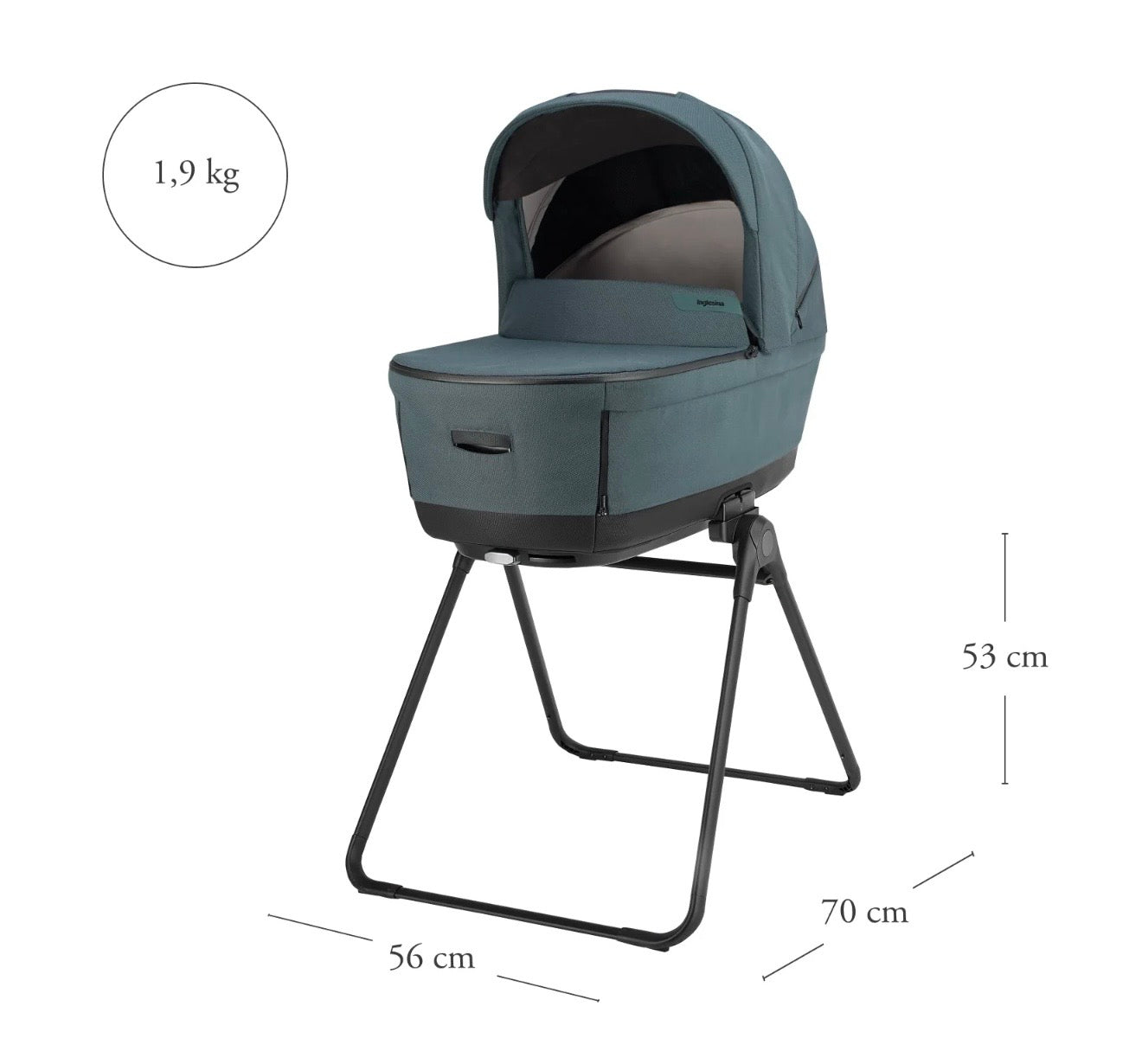 Inglesina Aptica XT Quattro 4in1 Travel System - Himalaya Blue (2026 Model)