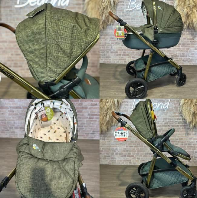 EX DISPLAY Cosatto Wow Continental Pram & Pushchair Bundle - Bureau