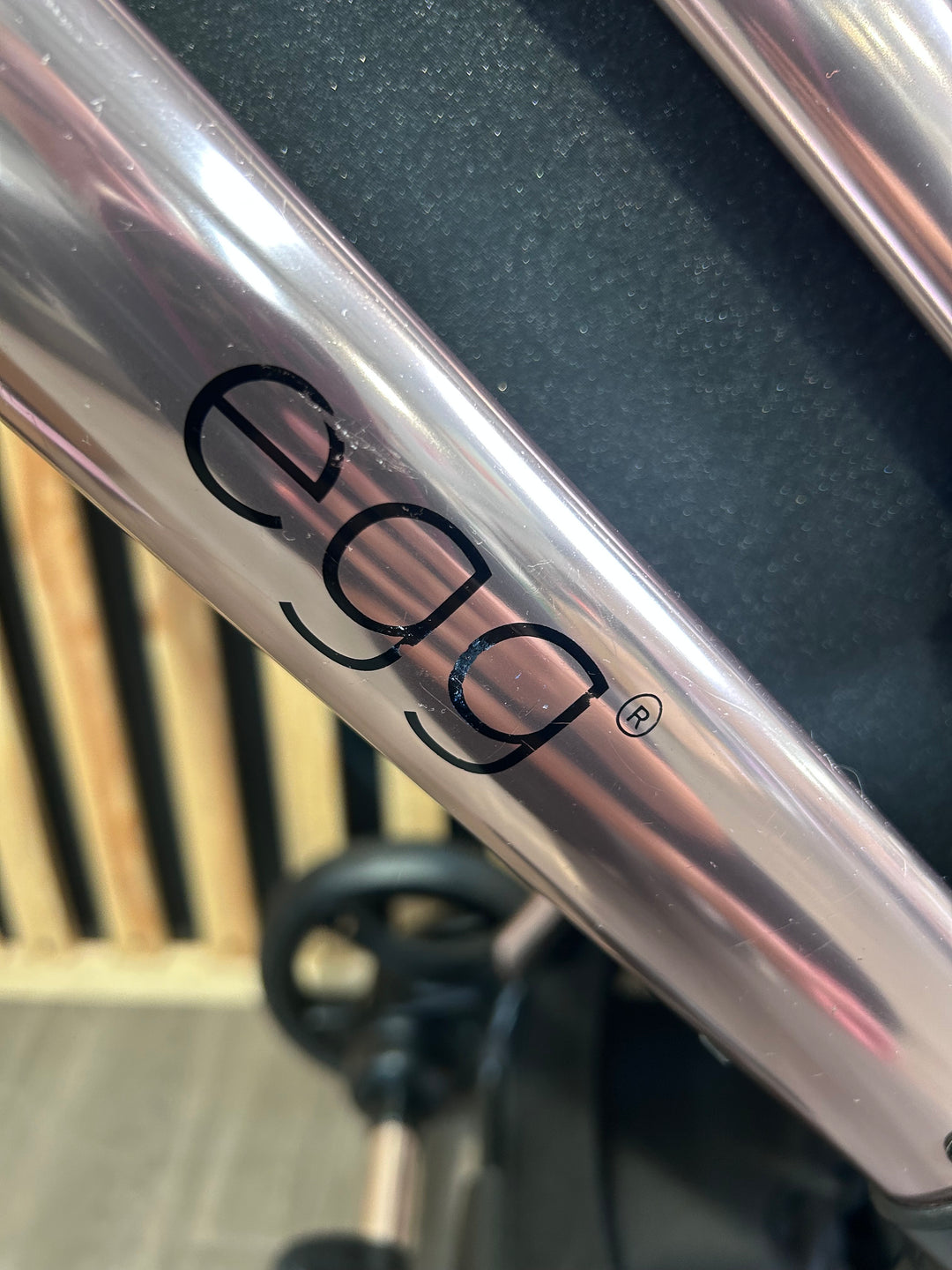 PRE LOVED egg Pushchair + Footmuff - Diamond Black