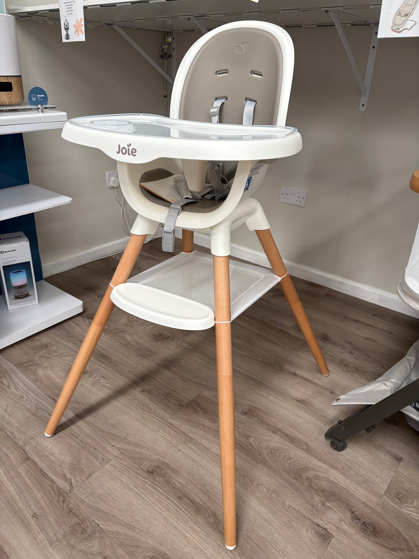 EX DISPLAY Joie Chestnut Highchair - Mocha