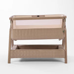 Tutti Bambini Cozee Sense Bedside Crib - Soft Walnut/Cocoa
