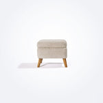 Tutti Bambini Oscar Luxe Rocking Chair & Storage Footstool - Mushroom