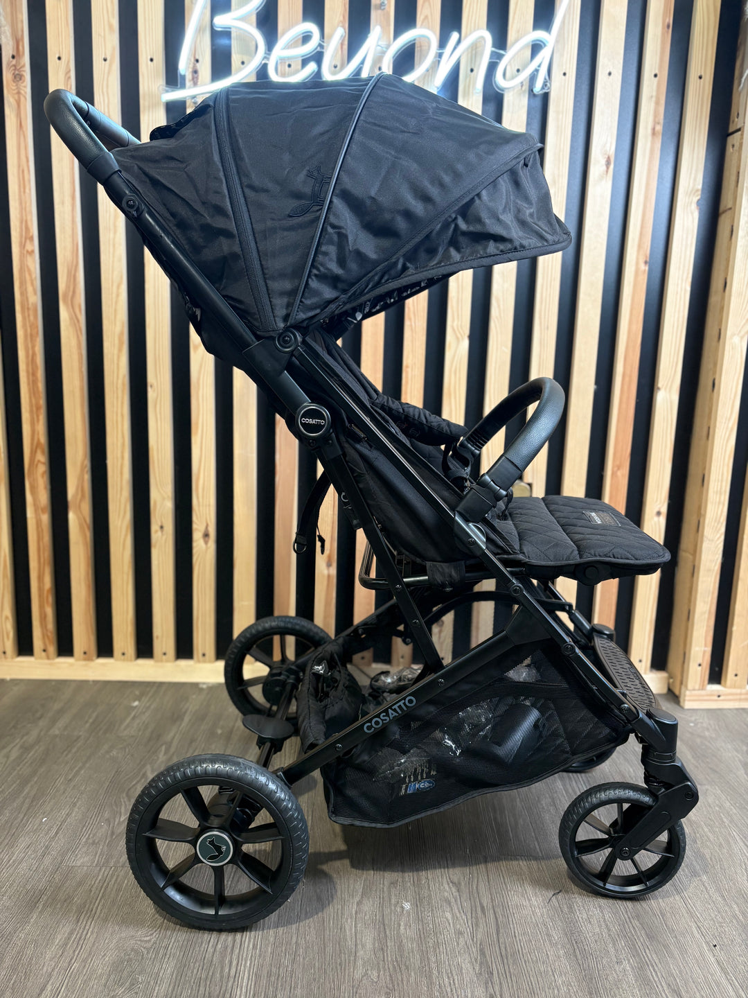 PRE LOVED Cosatto Woosh Trail Stroller - Silhouette