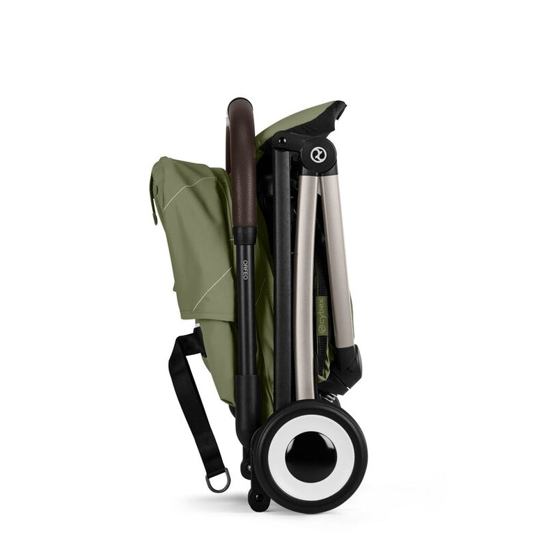 Cybex Orfeo Compact Travel Stroller - Moss Green (2026 Model)
