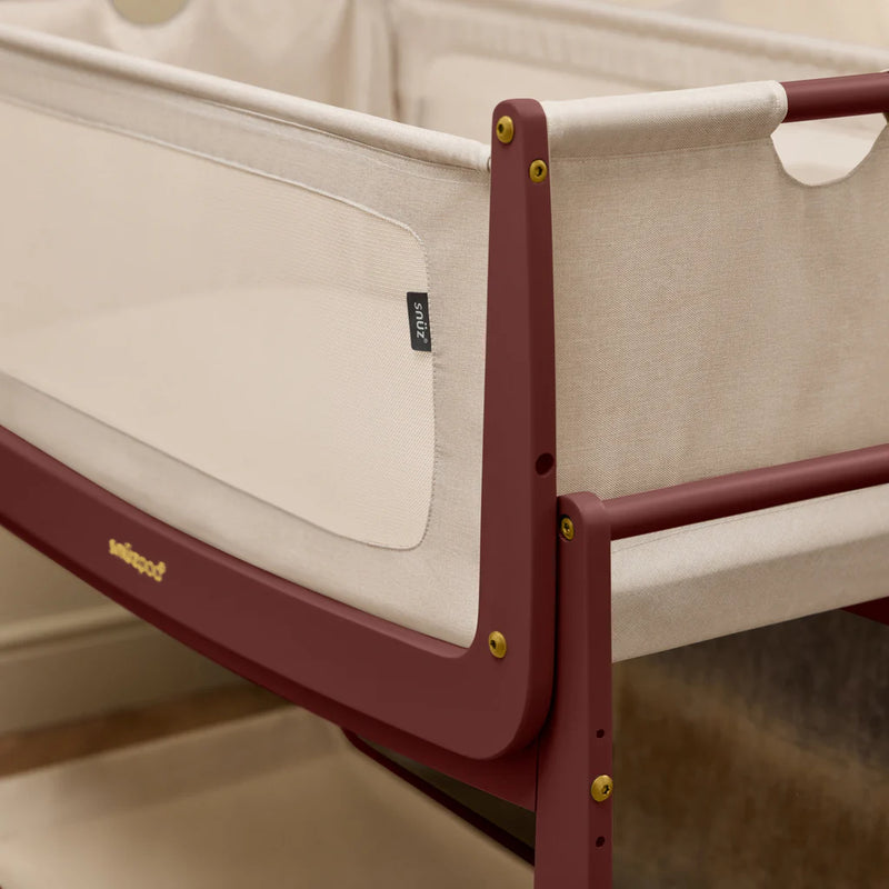 SnuzPod5 Bedside Crib - Rouge