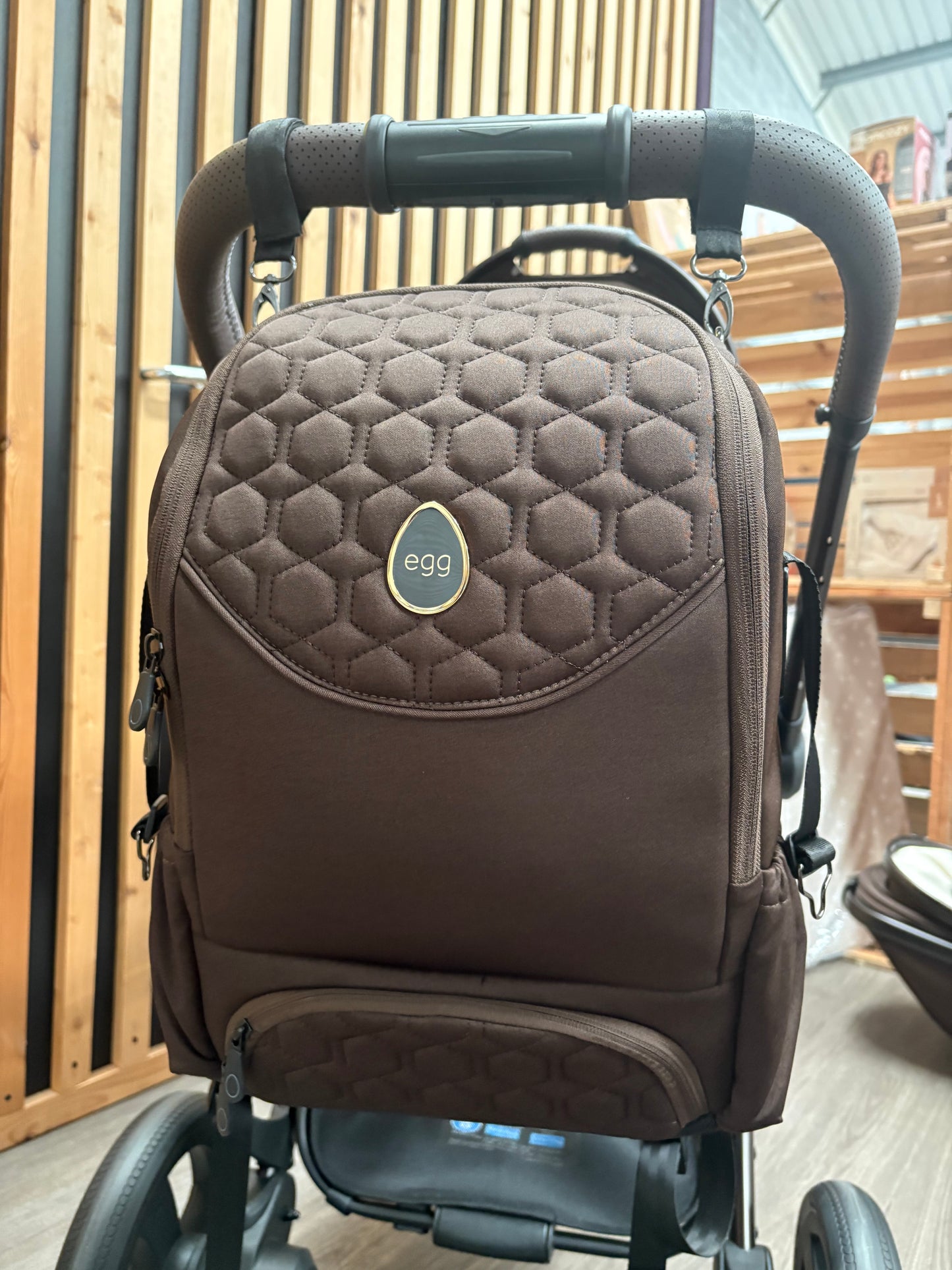 EX DISPLAY egg3 Pram + Pushchair - Turkish Coffee