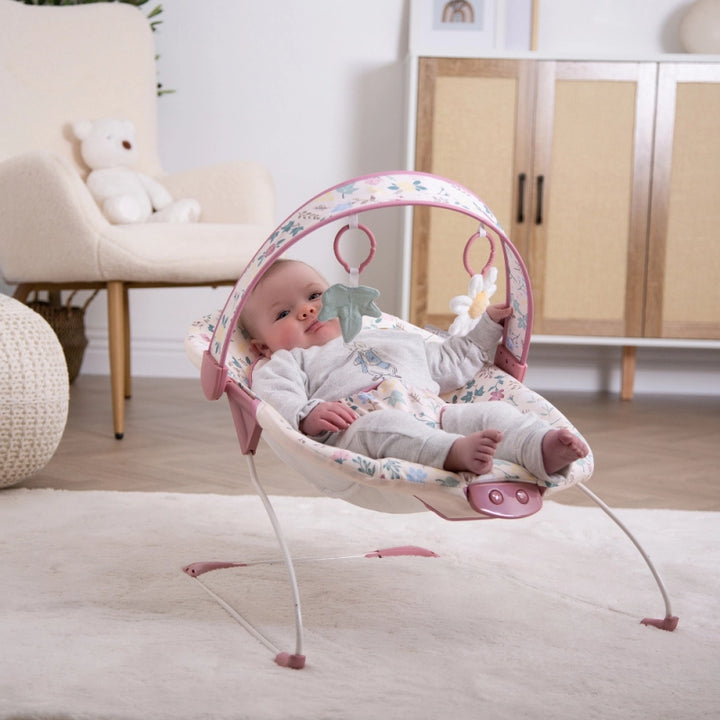 Redkite Cozy Bounce Baby Bouncer  - Rose & Ivy