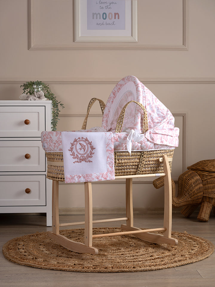 Funnababy Hummingbird Moses Basket Bundle