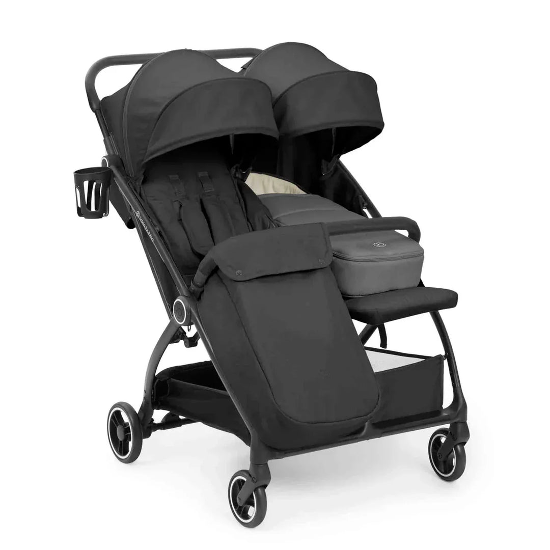 Ickle Bubba Aries Double Max Autofold Stroller - Graphite Grey
