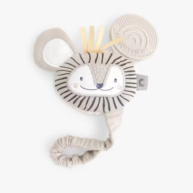 Cheeky Chompers Bertie the Lion Teething Gift Box - Biscuit