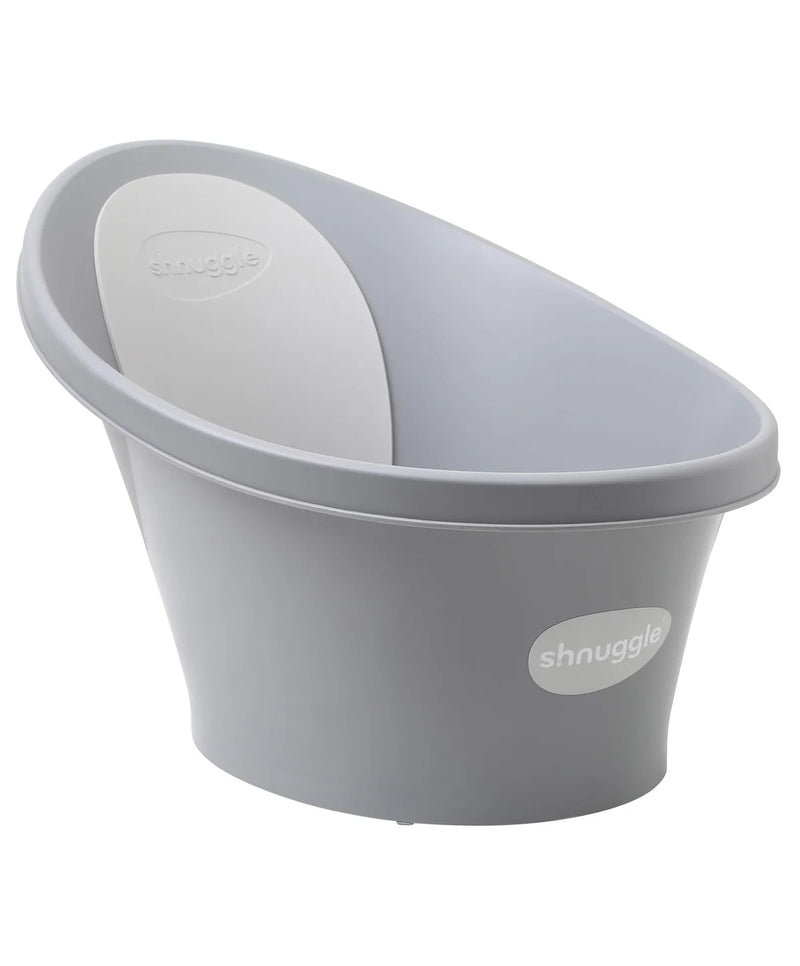Shnuggle Baby Bath Pebble Grey & Foldable Stand Bundle