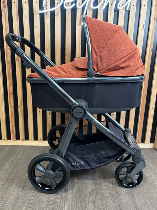 PRE LOVED Babystyle Oyster3 Pram + Pushchair - Ember