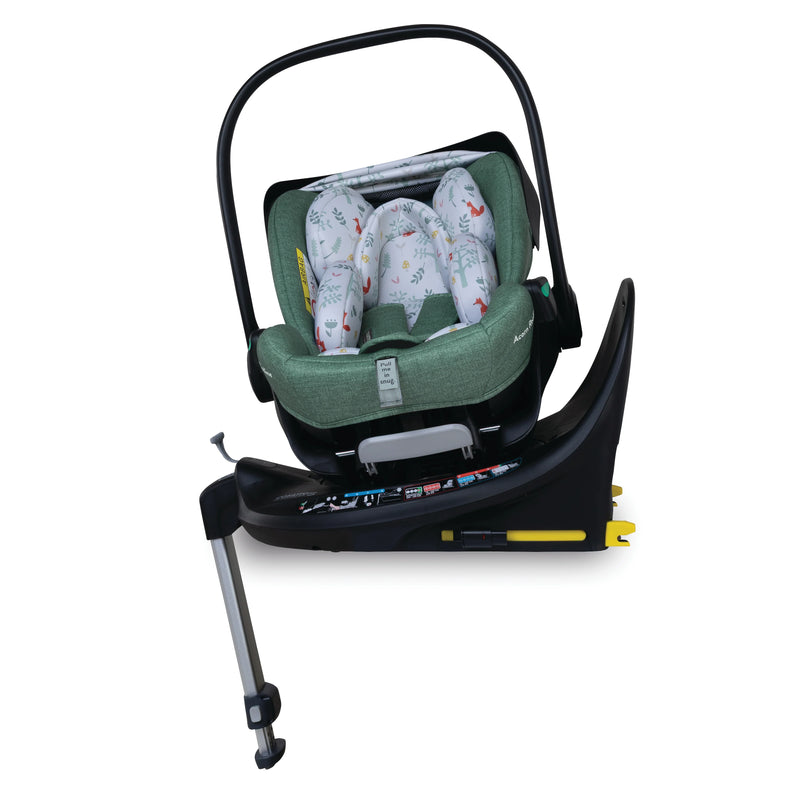Cosatto Wow 3 All Stage Family Rotate & Recline 2 Base Bundle - Meadow
