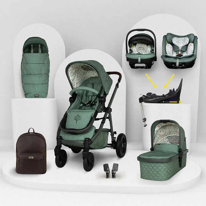 Cosatto Wow 3 Rotating All Stage Family Bundle - Meadow