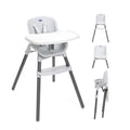 Chicco 3-in-1 Zest Folding Highchair - Moon Grey