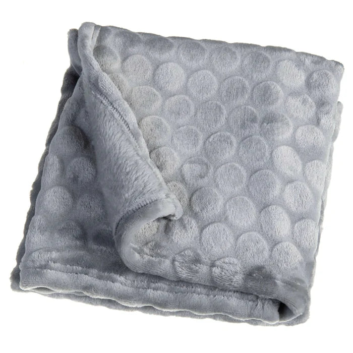 Clair De Lune Marshmallow Blanket - Grey