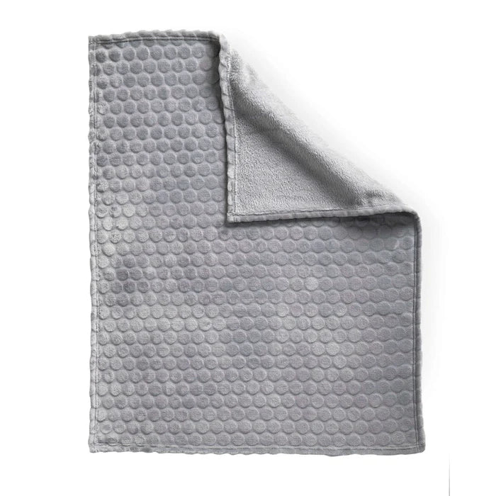 Clair De Lune Marshmallow Blanket - Grey