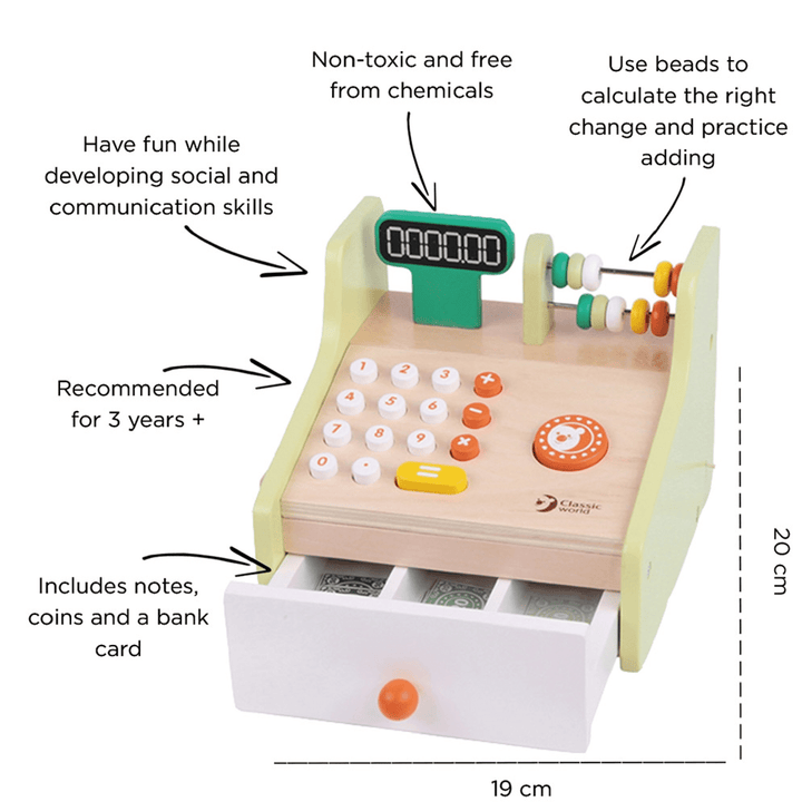 Classic World Cash Register