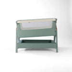 Tutti Bambini Cozee Air 2 Bedside Crib - Whitewash/Kelp