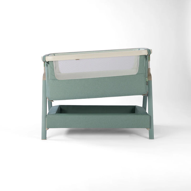 Tutti Bambini Cozee Air 2 Bedside Crib - Whitewash/Kelp