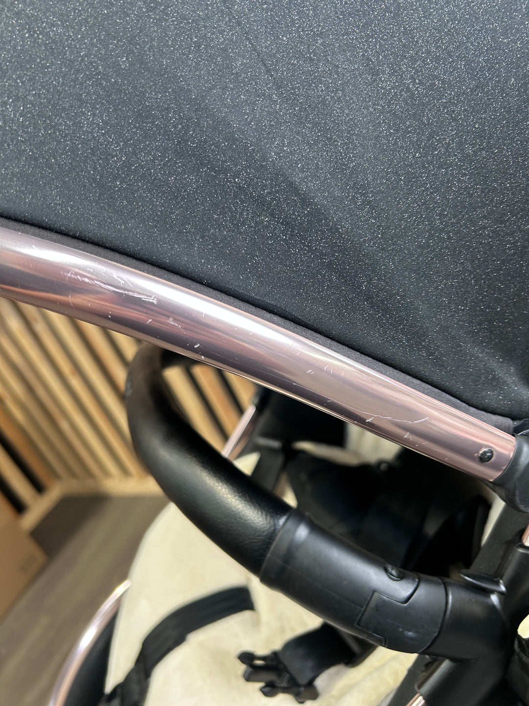 PRE LOVED egg Pushchair + Footmuff - Diamond Black