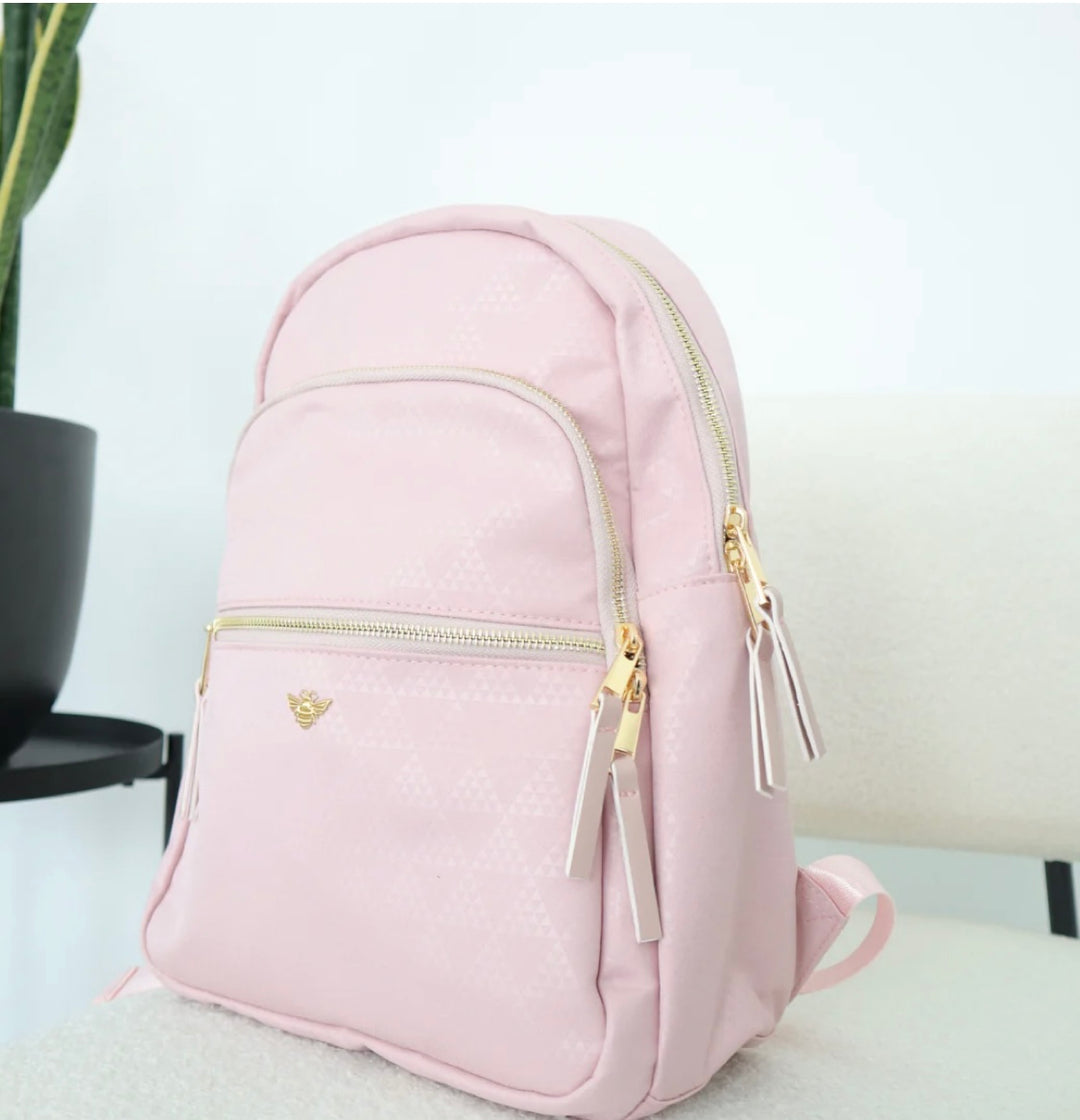 Bizzi Growin Prism Backpack - Cinder Rose