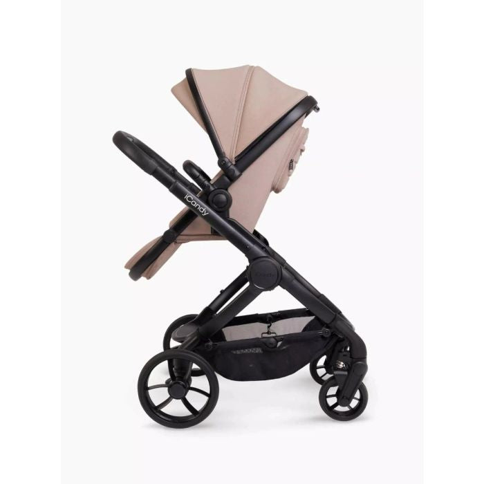 iCandy Peach 7 Maxi Cosi Pebble 360 PRO i-Size Complete Travel System Bundle - Cookie