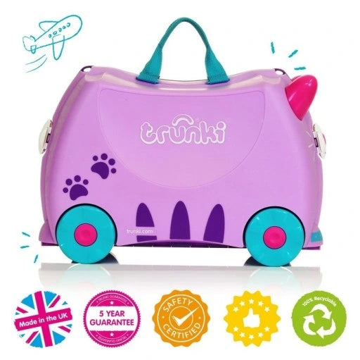 Trunki Ride-On Suitcase - Cassie the Cat