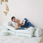 Tutti Bambini Playrama Montessori Kids Play Sofa - Sea Mist