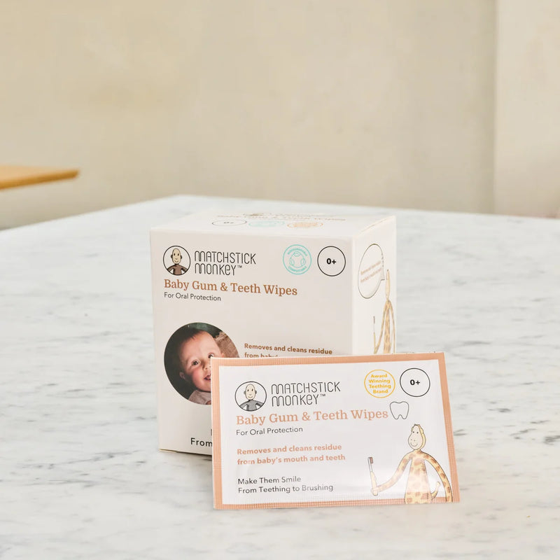Matchstick Monkey Baby Gum and Teeth Wipes
