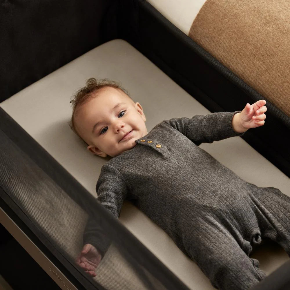 Snuzpod Crib 2 Pack Fitted Sheets - Grey