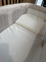 OPEN BOX Babymore Air Motion Gliding Crib w/ Reflux Wedge